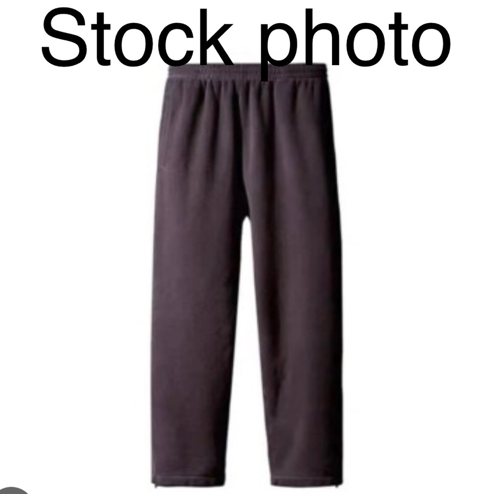 Yeezy GAP H10 Polar Fleece Black Jogger SZ Medium